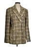 Zara Plaid Green Blazer Size S - photo 1