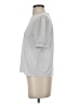 CeCe Silver Short Sleeve Top Size S - photo 5