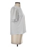 CeCe Silver Short Sleeve Top Size S - photo 4