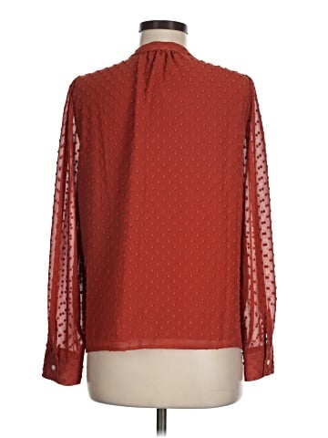 J.Crew Factory Store Long Sleeve Blouse (view 2)