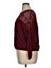 Sézane 100% Linen Burgundy Pullover Sweater Size XL (estimated) - photo 5