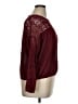 Sézane 100% Linen Burgundy Pullover Sweater Size XL (estimated) - photo 4
