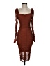 Unbranded Brown Orange Cocktail Dress Size S - photo 1