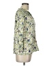 WallpapHER 100% Rayon Green 3/4 Sleeve Blouse Size L - photo 4