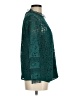 J.Crew Teal 3/4 Sleeve Blouse Size M - photo 4