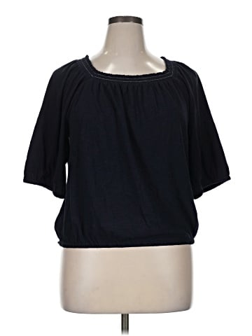 Ann Taylor LOFT 3/4 Sleeve T-Shirt (view 1)
