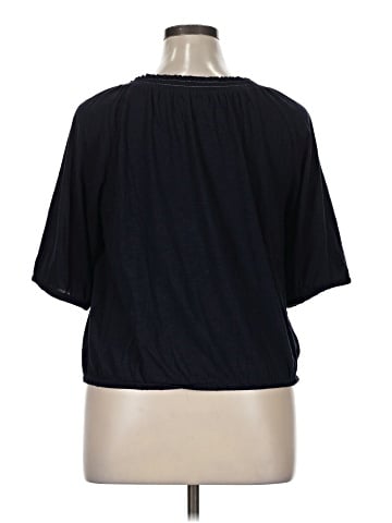 Ann Taylor LOFT 3/4 Sleeve T-Shirt (view 2)