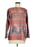Unbranded 100% Polyester Paisley Red Pullover Sweater Size M - photo 1