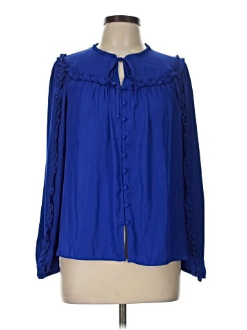 Ann Taylor LOFT Long Sleeve Blouse (view 1)
