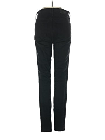 Madewell Tall 9" Mid-Rise Skinny Jeans in Lunar Wash: TENCEL&trade; Denim Edition (view 2)