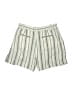 Gap Stripes Ivory Shorts Size S (tall) - photo 2