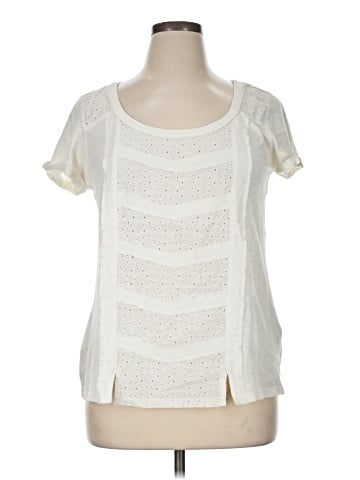 Lucky Brand Short Sleeve Blouse (view 1)