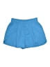 Material Girl 100% Polyester Solid Blue Shorts Size L - photo 1