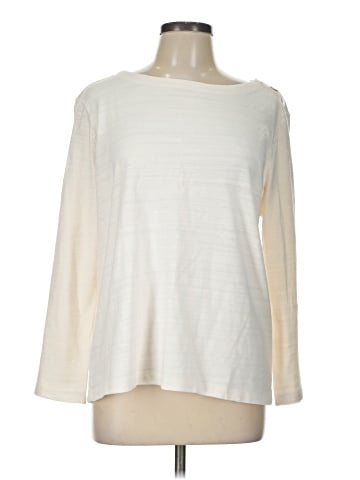 Ann Taylor LOFT Long Sleeve T-Shirt (view 1)