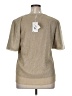 Estelle Metallic Gold Short Sleeve T-Shirt Size 1X - photo 2