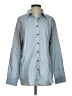 Esabel.C Polka Dots Blue Long Sleeve Blouse Size S - photo 1