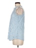 Berryou Blue Sleeveless Blouse Size M - photo 5