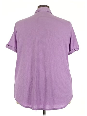 Woman Within Short Sleeve Blouse (view 2)