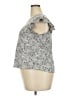 On 34th 100% Supima Cotton Silver Short Sleeve Top Size 2X - photo 5