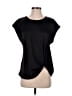 Pleione Black Short Sleeve Top Size S - photo 1