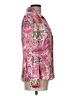 Zara Paisley Pink Long Sleeve Blouse Size L - photo 4