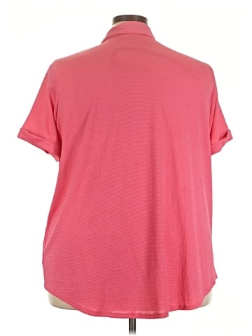 Woman Within Short Sleeve Blouse (view 2)