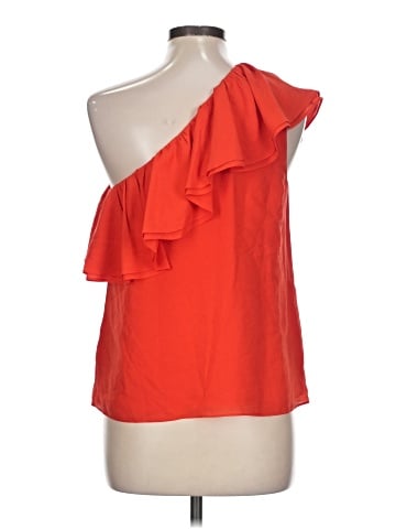Rebecca Taylor Sleeveless Silk Top (view 2)