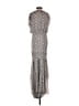 Veronica Beard 100% Silk Polka Dots Gray Cocktail Dress Size 2 - photo 2