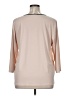 Calvin Klein 100% Polyester Tan 3/4 Sleeve Blouse Size XL (estimated) - photo 2