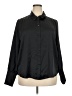 Joie 100% Polyester Solid Black Long Sleeve Blouse Size XXL - photo 1