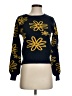 Love By Design Floral Yellow Pullover Sweater Size S - photo 1
