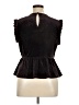 Express Black Short Sleeve Blouse Size XL - photo 2