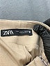 Zara Solid Tan Formal Skirt Size S - photo 4