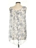 Bellambia 100% Silk Silver Sleeveless Silk Top Size S - photo 2