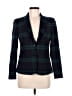 Ann Taylor LOFT Outlet Plaid Teal Blazer Size 6 Petite - photo 1