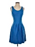 J.Crew Solid Blue Cocktail Dress Size 2 - photo 1