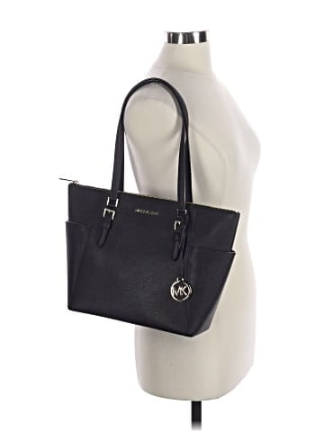 MICHAEL Michael Kors Leather Tote (view 2)