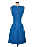 J.Crew Solid Blue Cocktail Dress Size 2 - photo 2