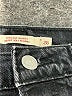 Levi's Black Denim Shorts Size 26 waist - photo 3