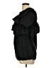 Hayden 100% Cotton Black Short Sleeve Blouse Size L - photo 5