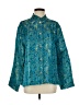 Chico's Paisley Teal 3/4 Sleeve Blouse Size Lg (2) - photo 1