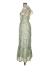 Greylin 100% Polyester Paisley Green Casual Dress Size XS - photo 5