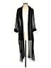 Express 100% Polyester Black Kimono Size XXS - photo 1