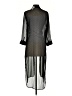 Express 100% Polyester Black Kimono Size XXS - photo 2