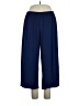 Slinky Brand Solid Blue Casual Pants Size 1X - photo 1