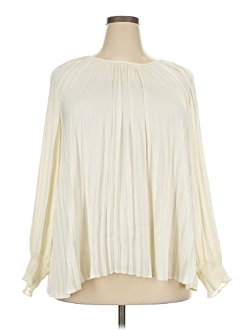 Lane Bryant Long Sleeve Blouse (view 1)