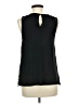 Unbranded 100% Rayon Black Sleeveless Blouse Size M (estimated) - photo 2