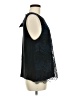 Unbranded 100% Rayon Black Sleeveless Blouse Size M (estimated) - photo 4