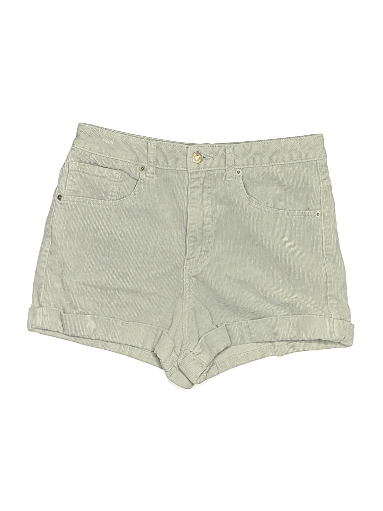 Pre-owned Forever 21 Khaki Shorts In Green