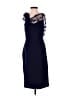 Theia Blue Cocktail Dress Size 4 - photo 1